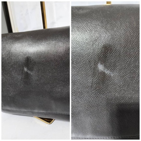 Authentic Louis Vuitton Taiga Andrei Messenger/Crossbody Bag Dark Grey - Picture 13 of 16